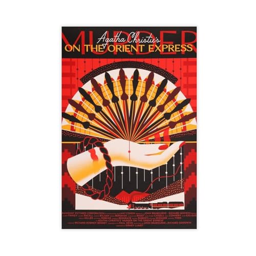 ahnld Agatha Christie, 3 digitale Leinwand-Poster, Wandkunst, Dekordruck, Bild Gemälde für Wohnzimmer, Schlafzimmer, Dekoration, 60 x 90 cm ahnld Agatha Christie, 3 digitale Leinwand-Poster, Wandkunst, Dekordruck, Bild Gemälde für Wohnzimmer, Schlafzimmer, Dekoration, 60 x 90 cm von ahnld