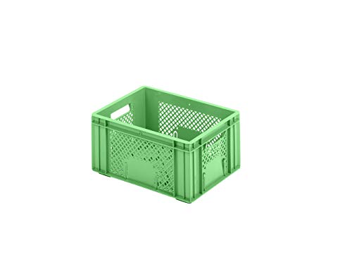 aidB Obst- & Gemüsekasten, 400x300x193 mm, robuster Obstkasten, stapelbarer Gemüsekasten von aidB