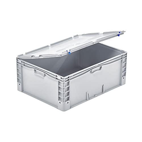aidB Scharnierdeckel Set mit Schaumstoff (inkl. blaue Schiebeschnappverschlüsse) (800 x 600 mm) von aidB
