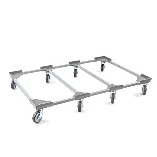 aidB Transportroller Variabel - 1200x800-2x unterteilt - Gummiräder 8 Lenkrollen Grau - Einzel aidB Transportroller Variabel - 1200x800-2x unterteilt - Gummiräder 8 Lenkrollen Grau - Einzel von aidB
