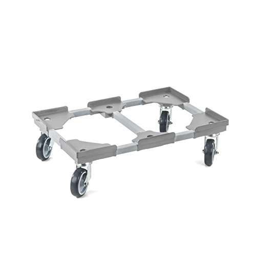 aidB Transportroller Variabel - 600x400-1x unterteilt - Gummiräder 4 Lenkrollen Grau aidB Transportroller Variabel - 600x400-1x unterteilt - Gummiräder 4 Lenkrollen Grau von aidB