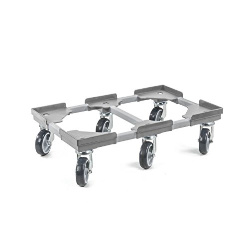 aidB Transportroller Variabel - 600x400-1x unterteilt - Gummiräder 6 Lenkrollen Grau aidB Transportroller Variabel - 600x400-1x unterteilt - Gummiräder 6 Lenkrollen Grau von aidB