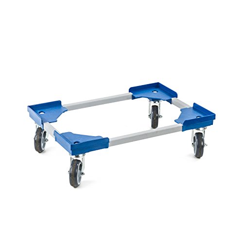 aidB Transportroller Variabel - 600x400 - Gummiräder 4 Lenkrollen Blau aidB Transportroller Variabel - 600x400 - Gummiräder 4 Lenkrollen Blau von aidB