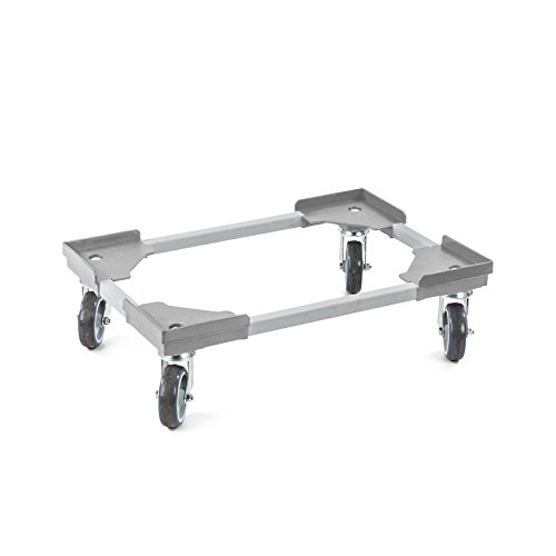 aidB Transportroller Variabel - 600x400 - Gummiräder 4 Lenkrollen Grau aidB Transportroller Variabel - 600x400 - Gummiräder 4 Lenkrollen Grau von aidB