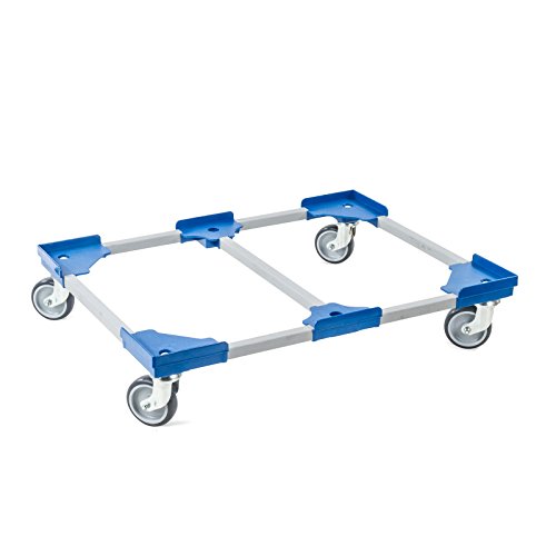 aidB Transportroller Variabel - 800x600-1x unterteilt - Gummiräder 4 Lenkrollen Blau aidB Transportroller Variabel - 800x600-1x unterteilt - Gummiräder 4 Lenkrollen Blau von aidB