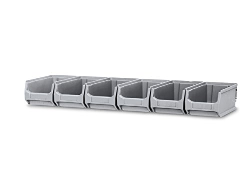 aidB Wandleiste mit 6 St. ab-in-die-BOX Sichtlagerbox 2.0 grau aidB Wandleiste mit 6 St. ab-in-die-BOX Sichtlagerbox 2.0 grau von aidB