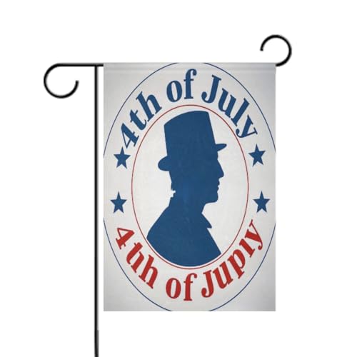4. Juli Unabhängigkeitstag blaue Silhouette, dekorative Gartenflaggen, Ostertürbanner für Gartendekoration, 30,5 x 45,7 cm, doppelseitig 4. Juli Unabhängigkeitstag blaue Silhouette, dekorative Gartenflaggen, Ostertürbanner für Gartendekoration, 30,5 x 45,7 cm, doppelseitig von aidingzhi