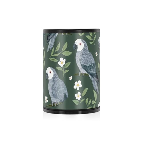 Aschenbecher mit Cartoon-Motiv, Afrikanischer Graupapagei, Salbeigrün, für Zigaretten, Auto, mit Deckel, geruchsdicht, Edelstahl, Zigarettenbehälter, rauchfrei, Aschenbecher, Terrasse, Küche, Zuhause Aschenbecher mit Cartoon-Motiv, Afrikanischer Graupapagei, Salbeigrün, für Zigaretten, Auto, mit Deckel, geruchsdicht, Edelstahl, Zigarettenbehälter, rauchfrei, Aschenbecher, Terrasse, Küche, Zuhause von aidingzhi