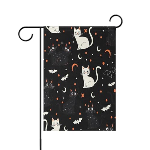 Boo schwarz-weiße Marine-Flaggen, Outdoor-Banner für Außendekoration, 30,5 x 45,7 cm, doppelseitig Boo schwarz-weiße Marine-Flaggen, Outdoor-Banner für Außendekoration, 30,5 x 45,7 cm, doppelseitig von aidingzhi