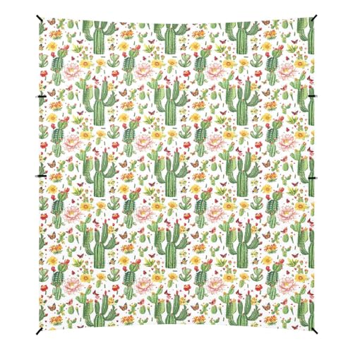 Natur, Kaktusblumen, bunt, stabil, Strandzelt, LSF 50, wasserdicht, Outdoor-Sonnenschutz, inklusive Sandschaufel, Sandsäcke, Stabilitätsstangen für Camping, Angeln, Hinterhofspaß Natur, Kaktusblumen, bunt, stabil, Strandzelt, LSF 50, wasserdicht, Outdoor-Sonnenschutz, inklusive Sandschaufel, Sandsäcke, Stabilitätsstangen für Camping, Angeln, Hinterhofspaß von aidingzhi