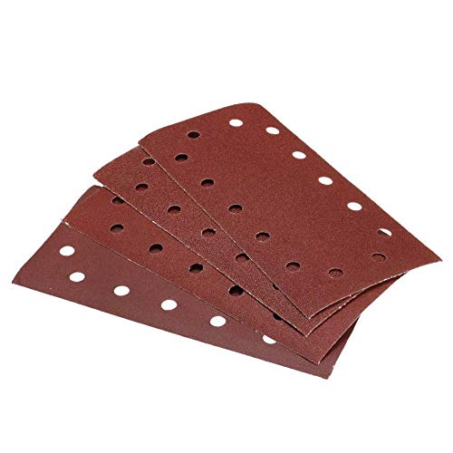 10 Stück 115 x 230 mm Schleifpapier mit 14 Löchern, Körnung 60/80/120/240, Sandpapier, 240 10 Stück 115 x 230 mm Schleifpapier mit 14 Löchern, Körnung 60/80/120/240, Sandpapier, 240 von aifengxiandonglingbaihuo