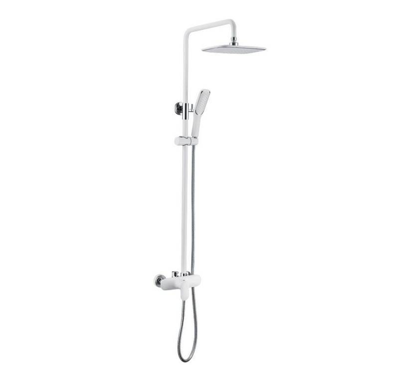 aihom Duschsystem Bad Regendusche Set Duscharmatur Kopfbrause Handbrause Set, Duschset mit Wandhalterung Duschköpfe von aihom
