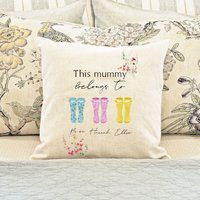 Personalisiertes Mama Kissen, Muttertagskissen, Geschenk Für Mama, Nan, Nanny Geschenk, Muttertagsgeschenk, Oma Nana Kissen von aimeejayneprints