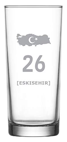 Raki Gläser mit Gravur Glas Bardagi Bardak Rakigläser 2 Stück Türkiye Türkei 26 Eskisehir von aina