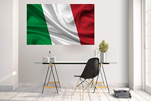 Wandtattoo Wandsticker Aufkleber Kinderzimmer Italien Fahne Flagge von aina
