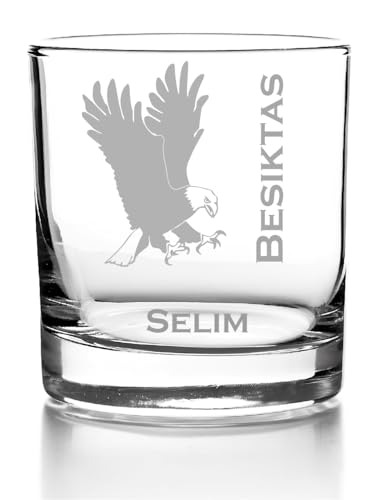 aina Besiktas Geschenke Whiskyglas mit Name personalisiert von aina