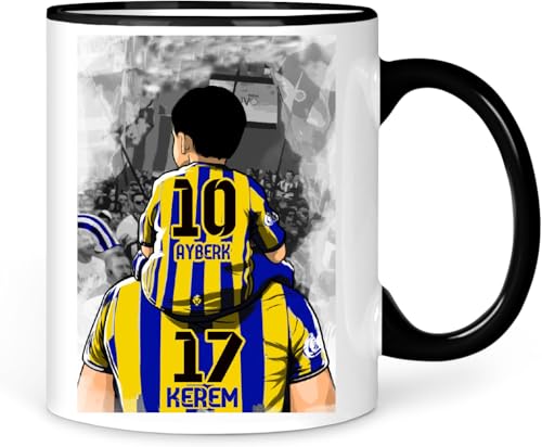 aina Keramik Kaffeetasse Schwarz 300 ml Fener 1907 Forma Baba Ogul Tasse Kaffeetasse Kahve Cay Bardagi Bardak Hediye von aina
