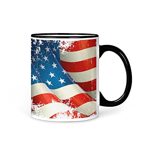 Tasse Kaffeetasse USA Amerika 3 von aina