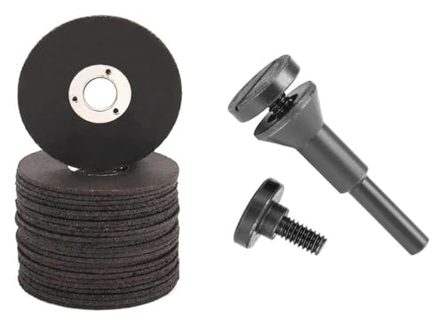 ainih 2-10pcs 50mm Metal Cutting Disc Mini Resin Grinding Wheel Saw Blade Angle Grinding Cutting Wheel Plus 1pcs Mounting Mandrel von ainih