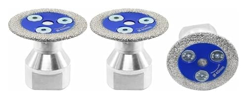 ainih 3pcs Diamond Vacuum Brazed Engraving Saw Caving Blade Removable M14 58 Flange Mini Grinding Disc Concrete Ceramic Tile von ainih