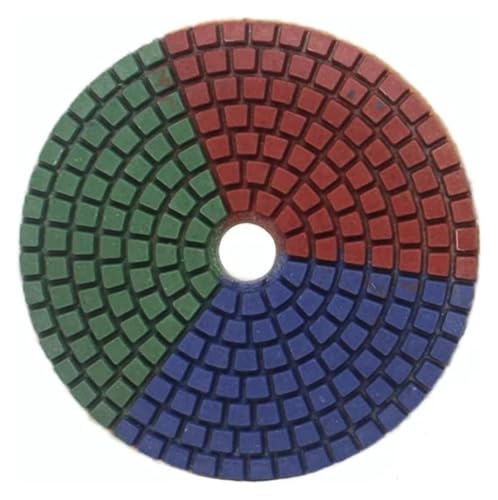 ainih Colorful Diamond Wet Polishing Pad 4 Inch 100mm For Marble Granite Engineered Stone Grinding Diamond Tool von ainih