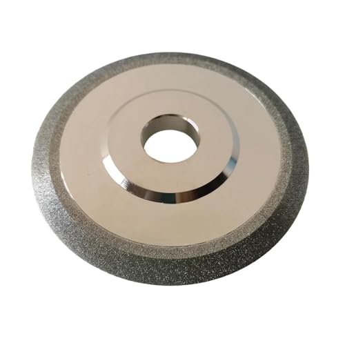 ainih HDHXNCI 1pc Double Sided SDC Circl 60° 45° Diamond Grinding Wheel Sharpener Disc For Carbide Metal Tungsten Steel Milling Cutter Tool von ainih