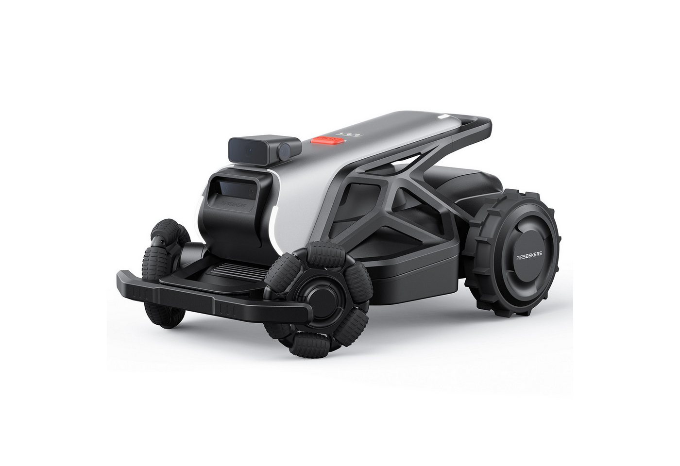 airseekers Rasenmähroboter Tron Roboter-Rasenmäher mit Müheloses 3-in-1-Mähen, bis 2400 m² Rasenfläche, (360°VisionSuite+Bumper, AirVision AI+RTK, 65% Steigung,Zeitgesteuertes Mähen), IPX6 Vollständig wasserdicht, Mit Regensensor,GPS airseekers Rasenmähroboter Tron Roboter-Rasenmäher mit Müheloses 3-in-1-Mähen, bis 2400 m² Rasenfläche, (360°VisionSuite+Bumper, AirVision AI+RTK, 65% Steigung,Zeitgesteuertes Mähen), IPX6 Vollständig wasserdicht, Mit Regensensor,GPS von airseekers