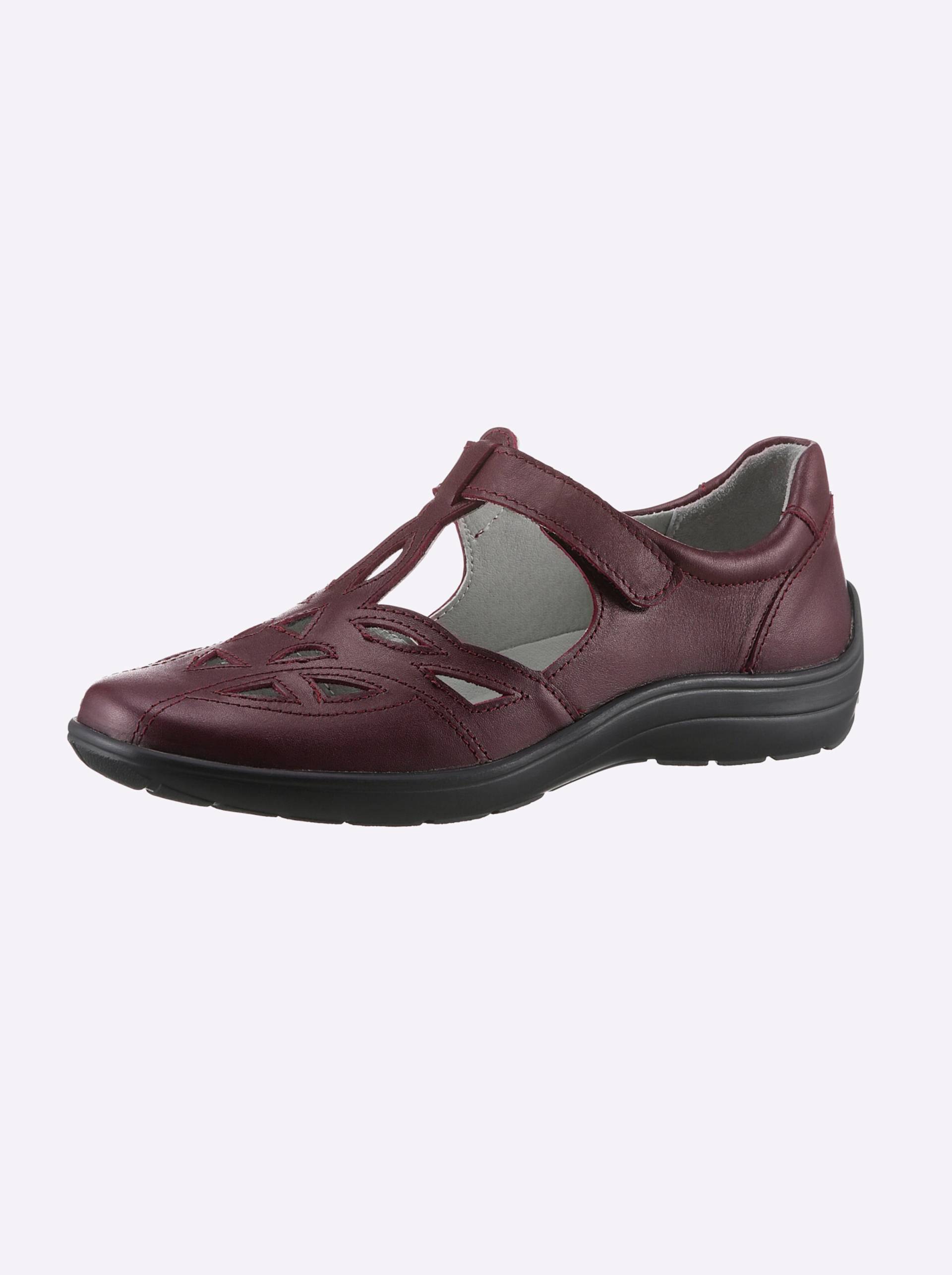 Klettschuh in bordeaux von airsoft comfort+ von airsoft comfort+