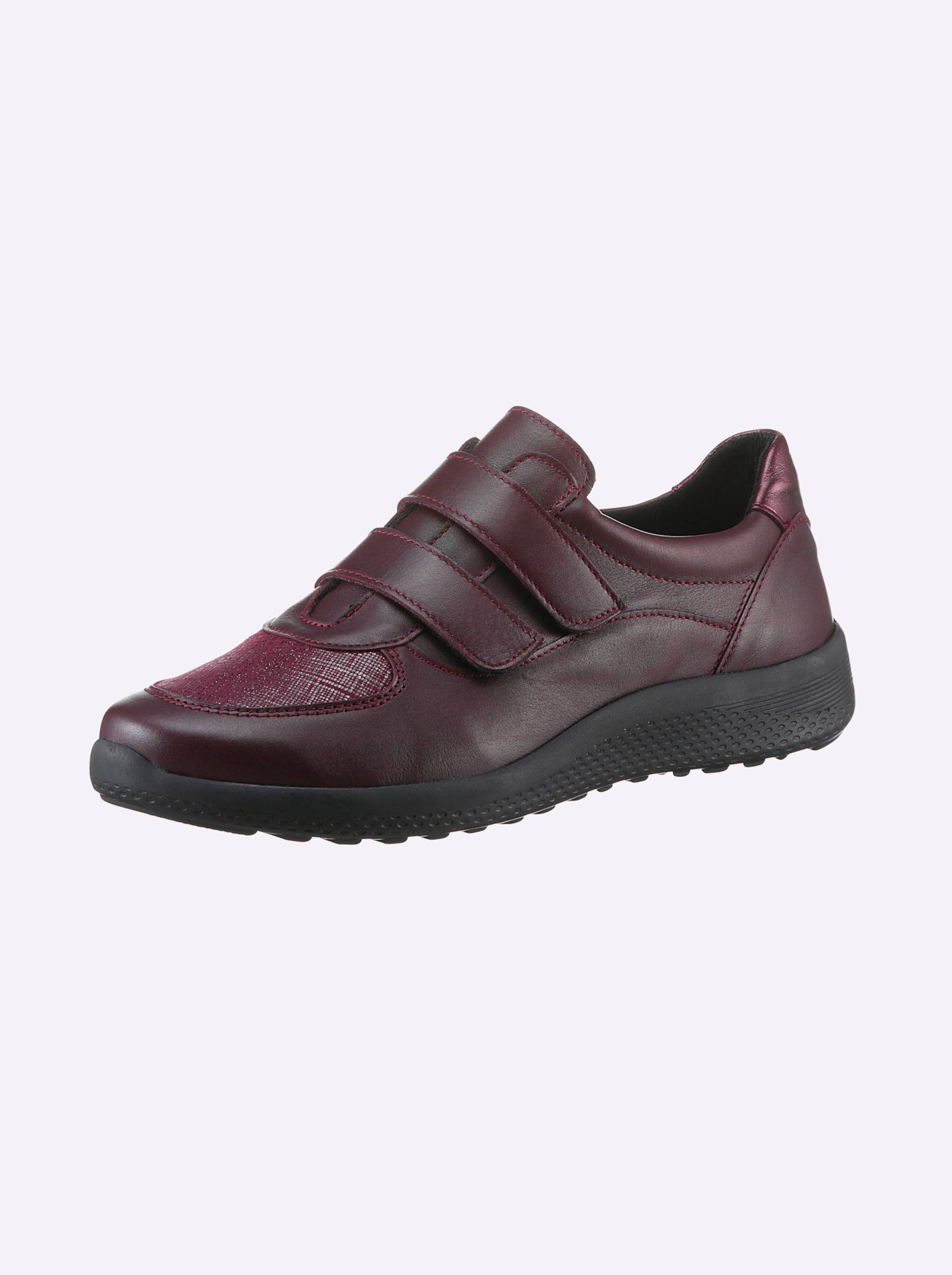 Klettschuh in bordeaux von airsoft comfort+ von airsoft comfort+