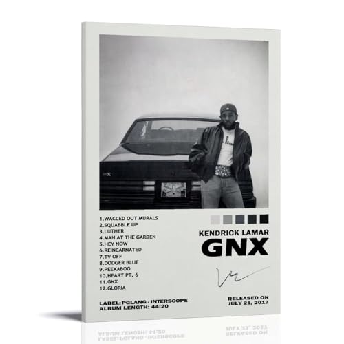 aizhimi Kendrick Poster Lamar Gnx Album, Musikposter für Zimmer, ästhetische Leinwand, Wandkunst, Schlafzimmerdekoration, 20 x 30 cm aizhimi Kendrick Poster Lamar Gnx Album, Musikposter für Zimmer, ästhetische Leinwand, Wandkunst, Schlafzimmerdekoration, 20 x 30 cm von aizhimi