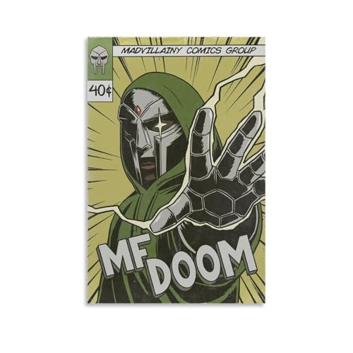 aizhimi Mf Poster Doom Comic Buchcover Musikposter für Zimmer Ästhetische Leinwand Wandkunst Schlafzimmer Dekor 40 x 60 cm aizhimi Mf Poster Doom Comic Buchcover Musikposter für Zimmer Ästhetische Leinwand Wandkunst Schlafzimmer Dekor 40 x 60 cm von aizhimi