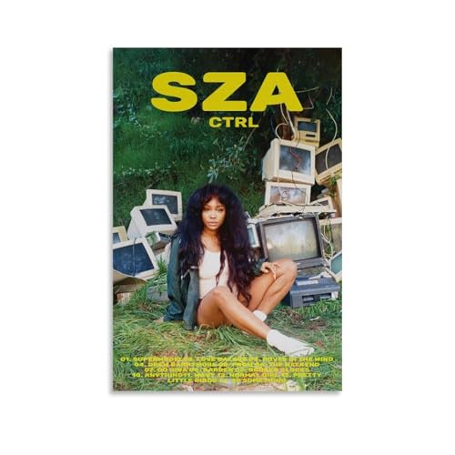 aizhimi Sza Sänger-Poster, Albumcover, Musikposter für Zimmer, ästhetische Leinwand, Wandkunst, Schlafzimmerdekoration, 30 x 45 cm aizhimi Sza Sänger-Poster, Albumcover, Musikposter für Zimmer, ästhetische Leinwand, Wandkunst, Schlafzimmerdekoration, 30 x 45 cm von aizhimi