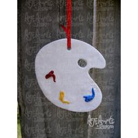 Ooak - Artist Palette Fimo Verzierung von ajsarts