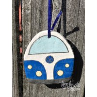 Ooak - Vw Bus Fimo Verzierung von ajsarts