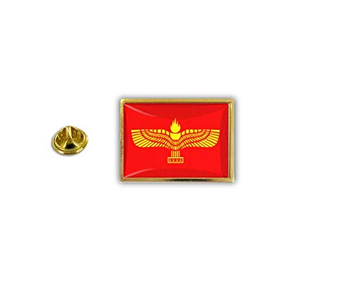 pin flaggenpin flaggen Button pins Anstecknadel sammler Aramäer aramäisch von Akachafactory