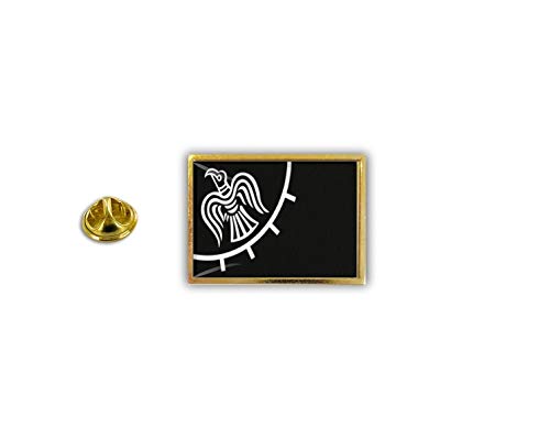 Akachafactory pin flaggenpin flaggen Button pins anstecker Odin Wikinger vinland Rune r2 von Akachafactory