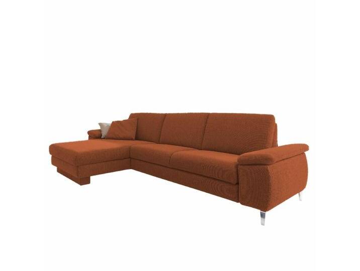 Akador Colombia Sofa - links , Textilgewebe Q2 uni terra , Komfort Modell von akad'or