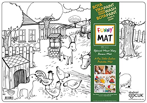 Akademie Kinder Lustige Matte - Bauernhof Akademie Kinder Lustige Matte - Bauernhof von Akademi Çocuk