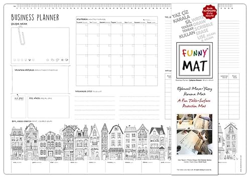FUNNY MAT - Mein Schreibtisch/Business Planer (Erwachsene) FUNNY MAT - Mein Schreibtisch/Business Planer (Erwachsene) von akademi ÇOCUK