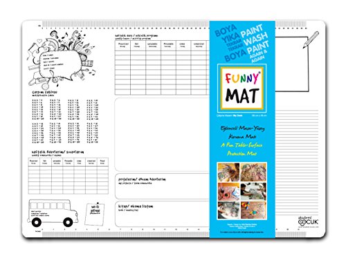 Akademie Kinder Funny Matte Schreibtisch My Desk Small Size von akademi ÇOCUK
