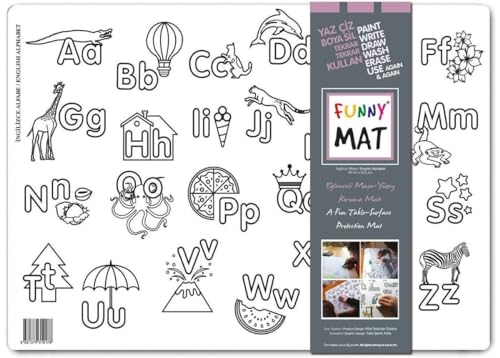 Funny Mattes englisches Alphabet von Akademi Çocuk