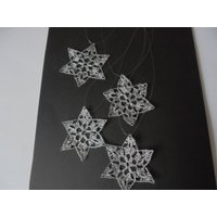 Handgefertigte Häkelsterne-Schneestern 7Er Set Unikat/Geschenk/Gehäkelt/Überraschung/Handarbeit Handgefertigte Häkelsterne-Schneestern 7Er Set Unikat/Geschenk/Gehäkelt/Überraschung/Handarbeit von akkisflinkemasche