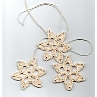 Schneesterne/Weihnachtssterne 6 Eckig in Natur-12Er Set Rustikale Schneesterne/Weihnachtssterne 6 Eckig in Natur-12Er Set Rustikale von akkisflinkemasche