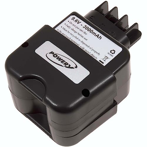 Akku für metabo Schlagbohrmaschine Sb EA100/ 2R+L 3000mAh, 9,6V, NiMH von akku-net