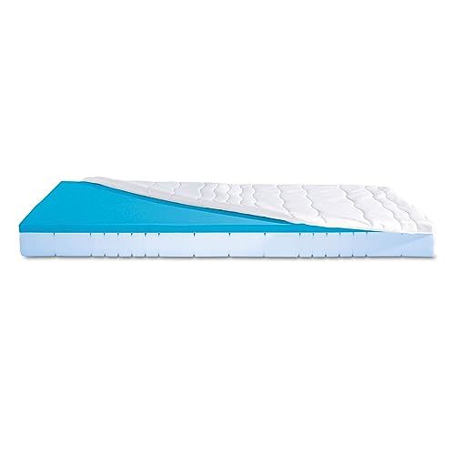 aktivshop 7-Zonen-Viscoschaummatratze, Visco-Gelschaum Allzonenmatratze,17 cm Komforthöhe, Viscomatratze Härtegrad H2 und H3 von aktivshop