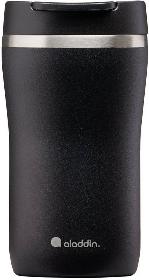 aladdin Coffee-to-go-Becher Barista Café, Edelstahl, Kunststoff, 2,5 Stunden heiß & 4,5 Stunden kalt, auslaufsicher, 250 ml aladdin Coffee-to-go-Becher Barista Café, Edelstahl, Kunststoff, 2,5 Stunden heiß & 4,5 Stunden kalt, auslaufsicher, 250 ml von aladdin