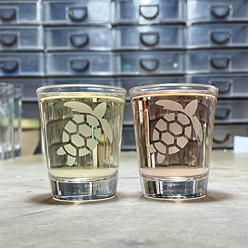 Alankathy Mugs Schnapsglas Schildkröte (42,5 g) von alankathy mug