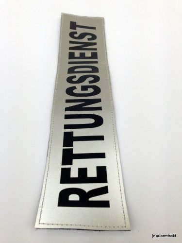 RETTUNGSDIENST 3M Reflex-Rückenschild 42x8cm silber matt RETTUNGSDIENST 3M Reflex-Rückenschild 42x8cm silber matt von SPITA