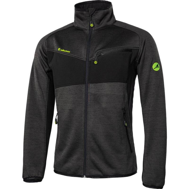 albatros CONCEPT KNIT modische Strick-/Softshelljacke braun-schwarz Gr. 3XL von albatros