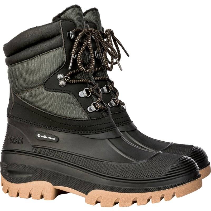 albatros HUDSON gefütterter Canadian Boot schwarz/kombiniert Gr. 39 von albatros